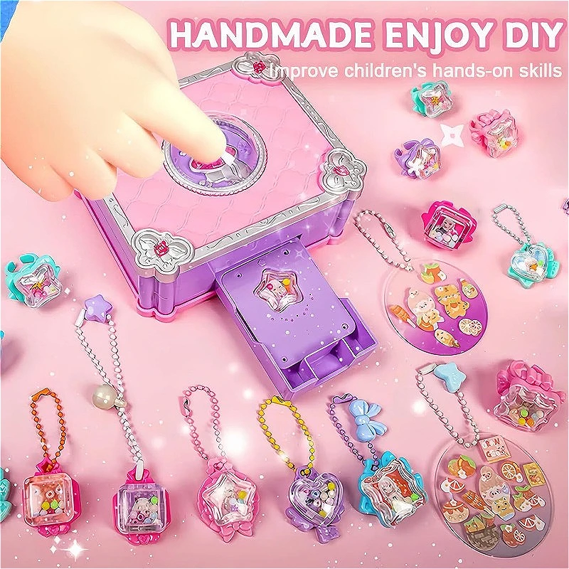 Jewelry Making Kits For Kids - 3D Sticker Maker Kit DIY Jewelry