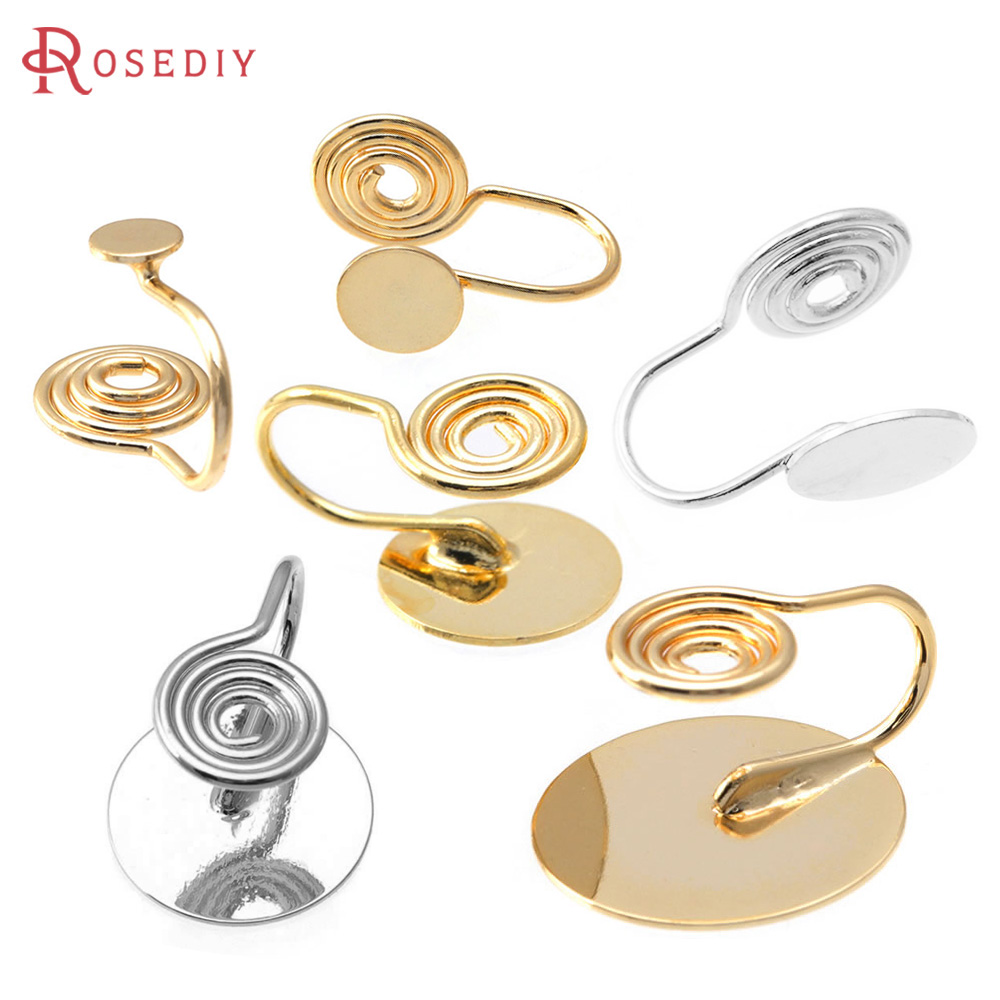 Jewelry Making Tray - 4MM~14MM 18K Gold Color Brass with