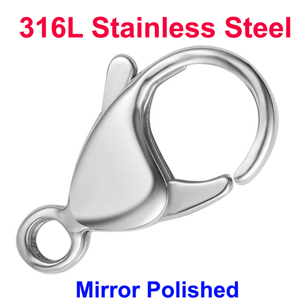 Jewelry Making Kit For Adults - 20/30/40 316L Stainless Steel Lobster Clasps