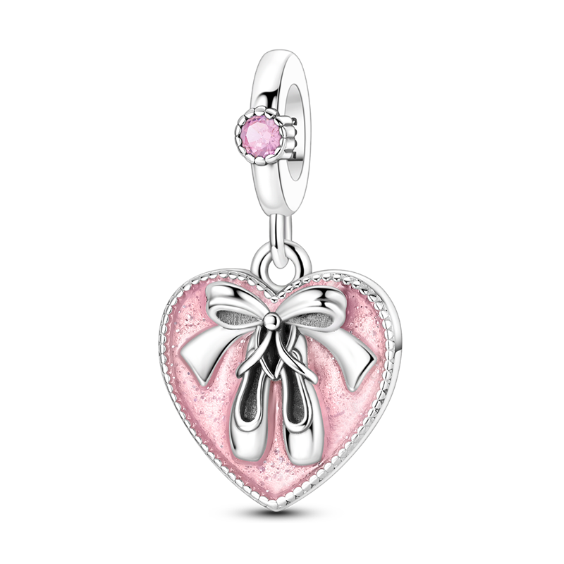 Jewelry Making Quotes - Ballerina Charm 925 Sterling Silver Original