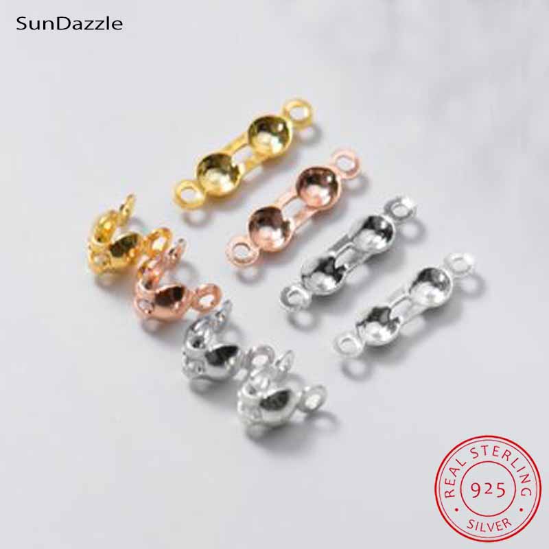 Jewelry Making Kit For Adults - 4pcs Genuine Real Pure Solid 925