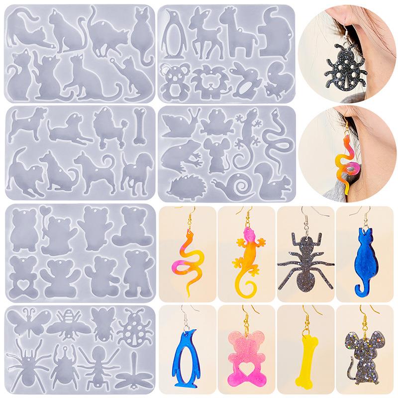 Jewelry Making Uv Resin Kit - DIY Crystal Epoxy Resin Silicone Mold