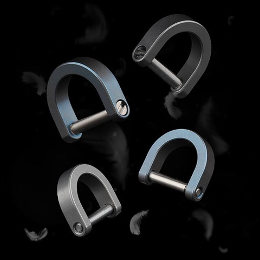 Jewelry Making Hand Tools - Titanium Alloy Outdoor Bracelet Buckles Horseshoe