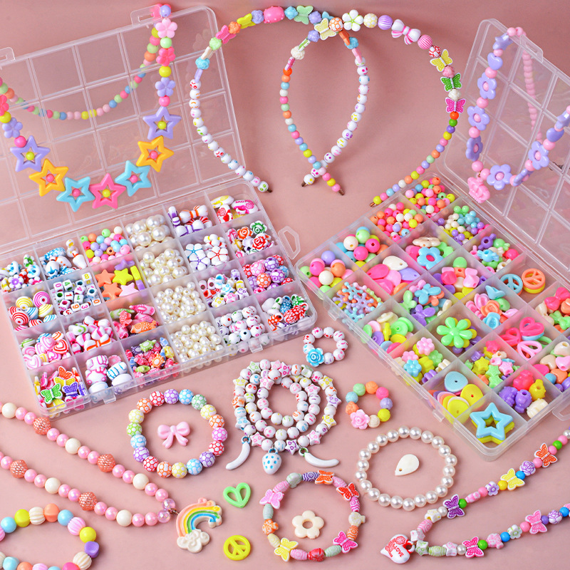 Jewelry Making Kits For Kids - DIY Handmade Beaded Children's Toy Creative