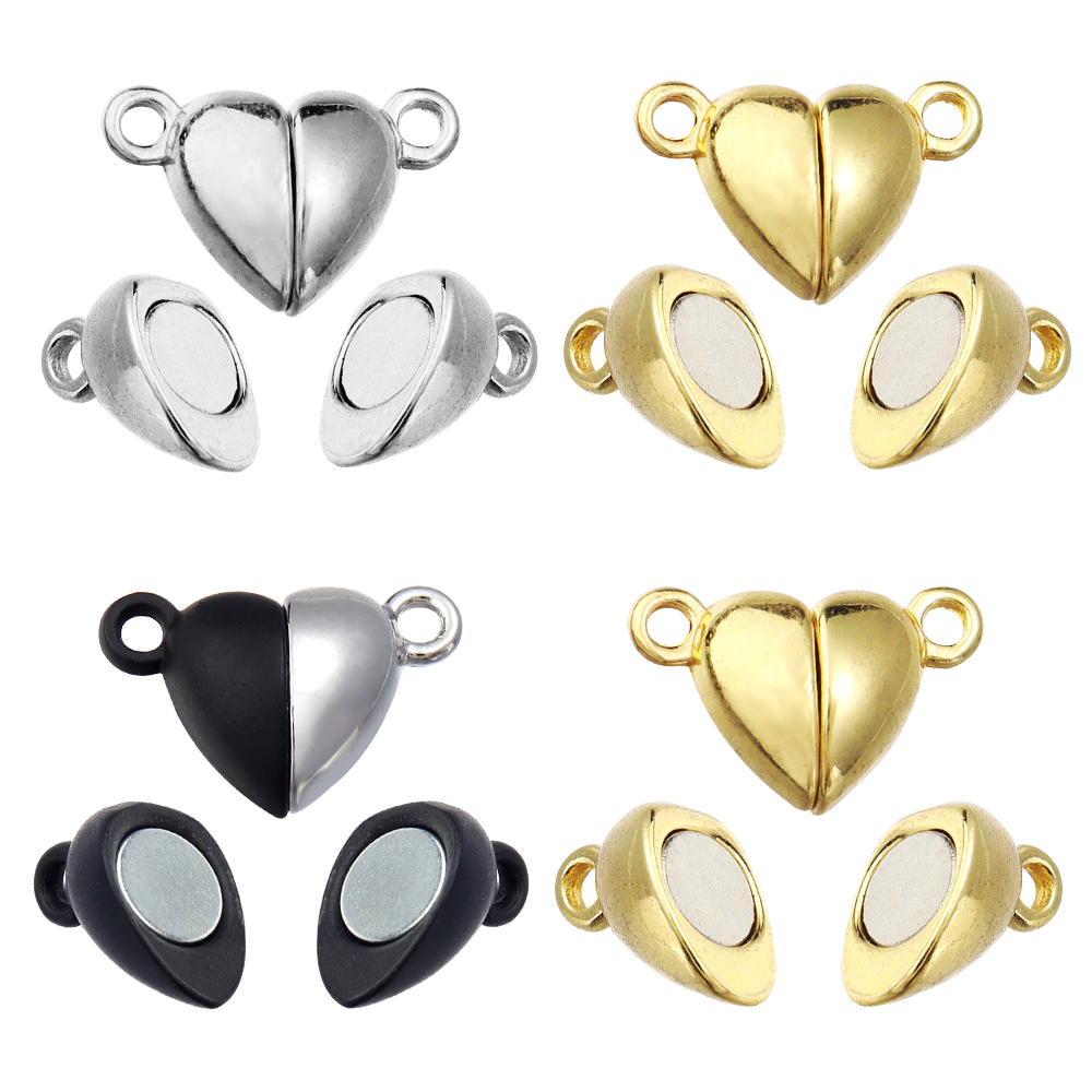 Jewelry Making Kit For Adults - 5pcs/Lot Alloy Love Heart Shaped Magnetic