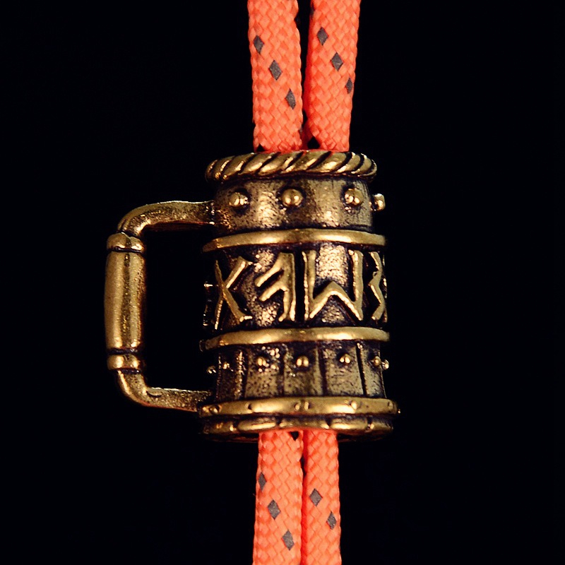 Jewelry Making Hand Tools - Viking Wine Glass Brass Knife Bead