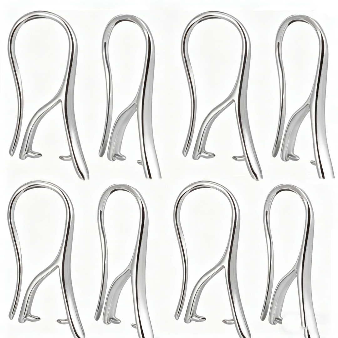 10/30Pcs White with Pinch Bail - Jewelry Making Kit For Adults review and price