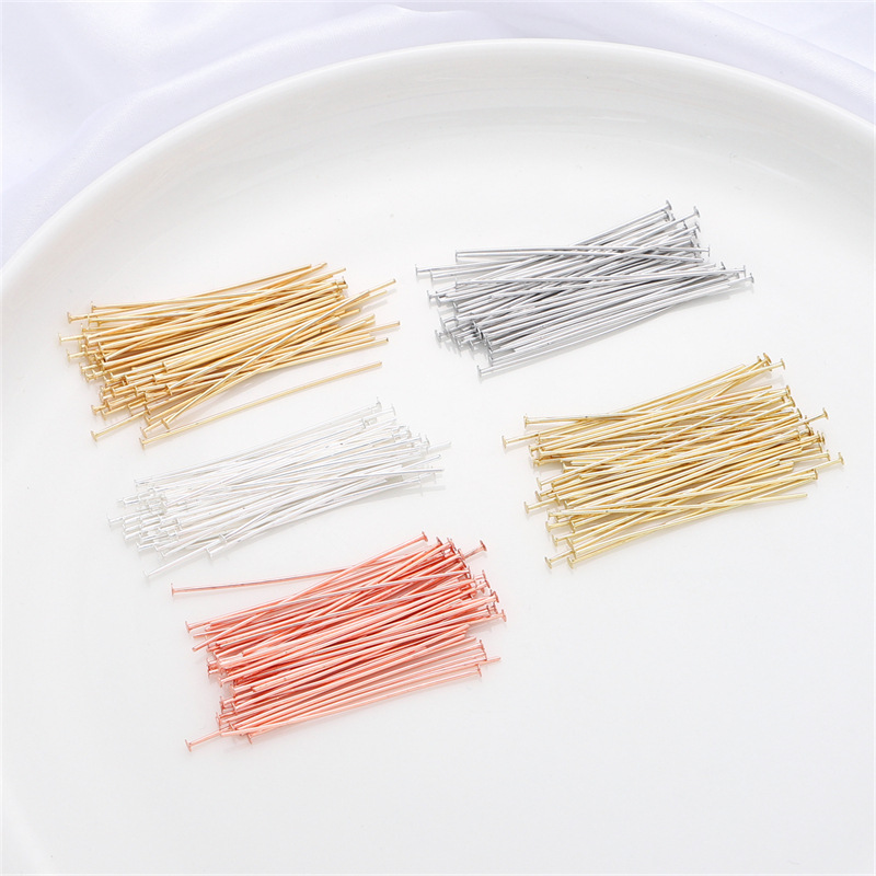 50pcs/pack 925 Sterling Silver - Jewelry Making Head Pins review and price