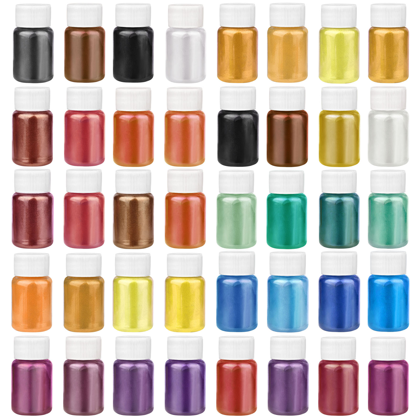 4 Colors/Set Pearlescent Powde - Jewelry Making Uv Resin Kit review and price