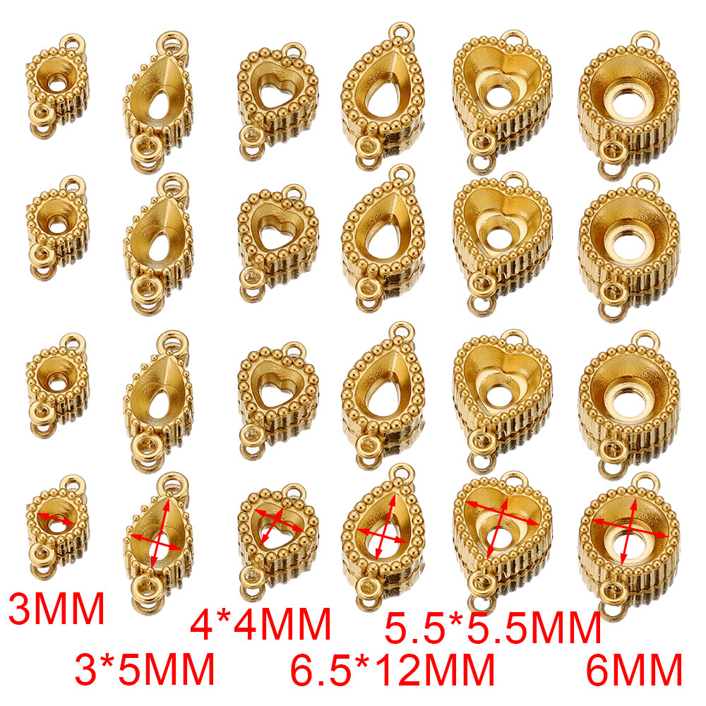 10pcs Stainless Steel Double H - Jewelry Making Tray review and price