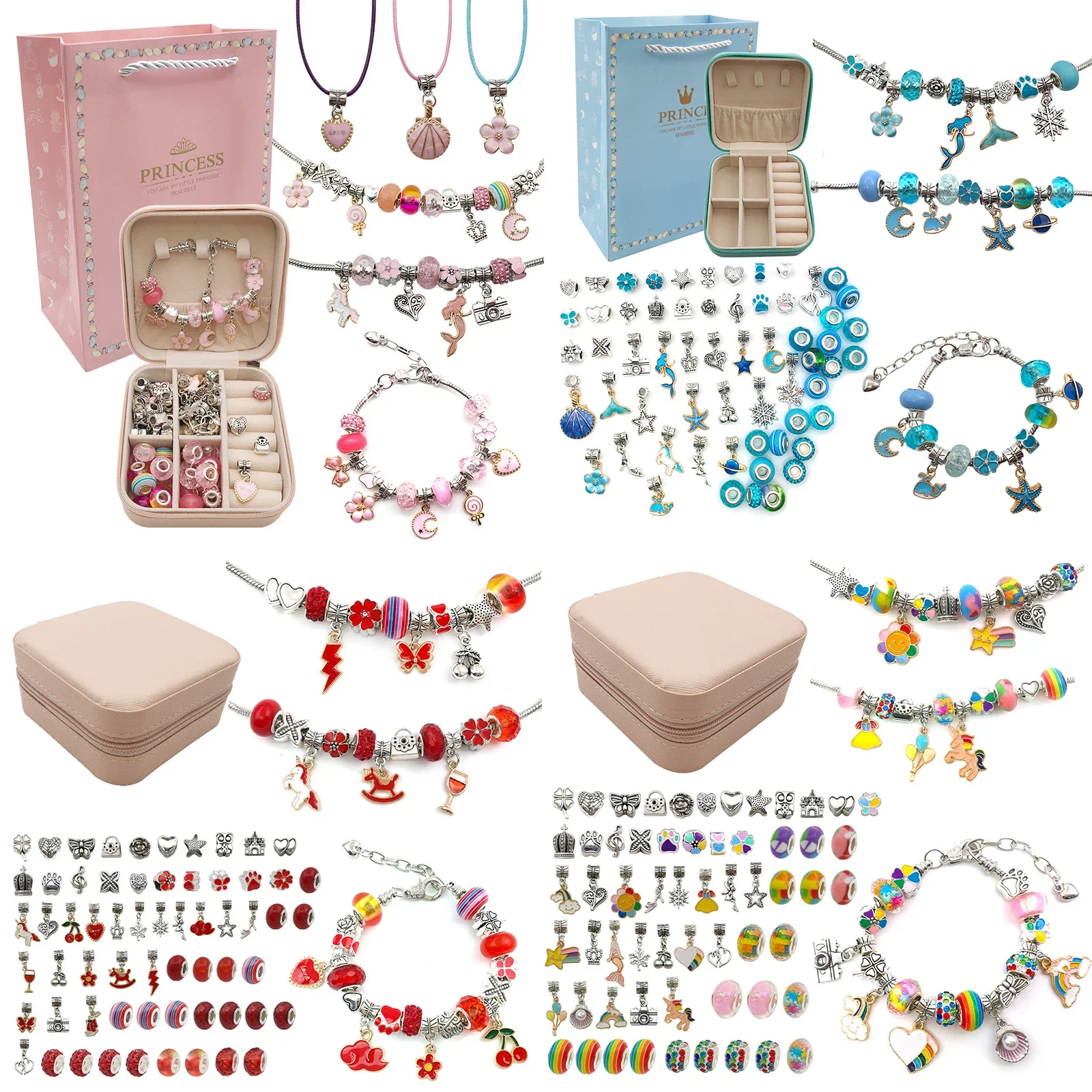 Charm Bracelet Making Kit for  - Jewelry Making Kits For Kids review and price