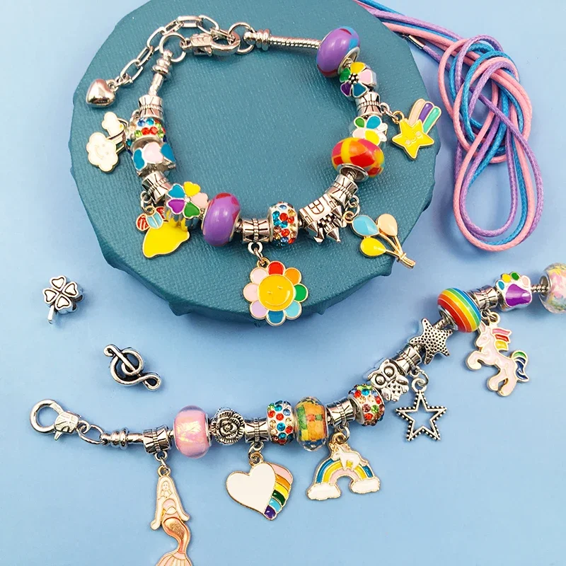 Charm Bracelet Making Kit for  - Jewelry Making Kits For Kids review and price