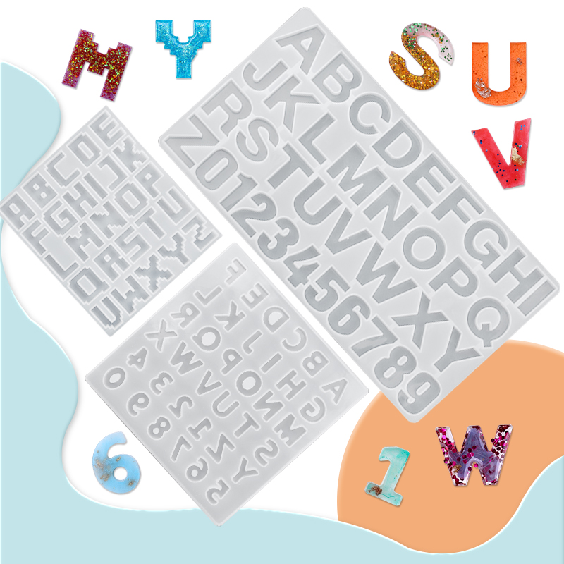 Alphabet Epoxy Resin Mold Kit  - Jewelry Making Uv Resin Kit review and price