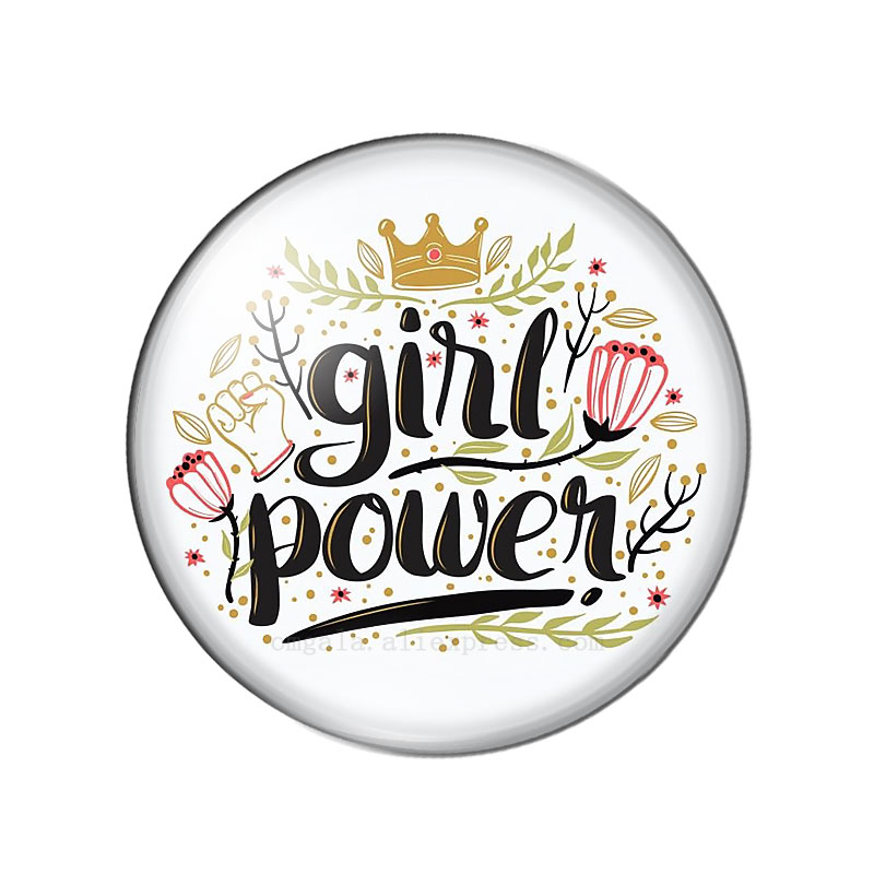 Flower Quote Girl Power Patter - Jewelry Making Quotes review and price