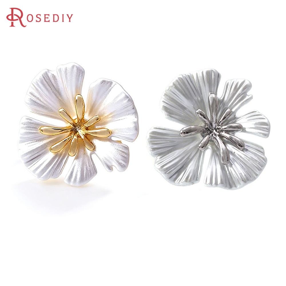 18K Gold Color Brass Flower St - Jewelry Making Pins review and price