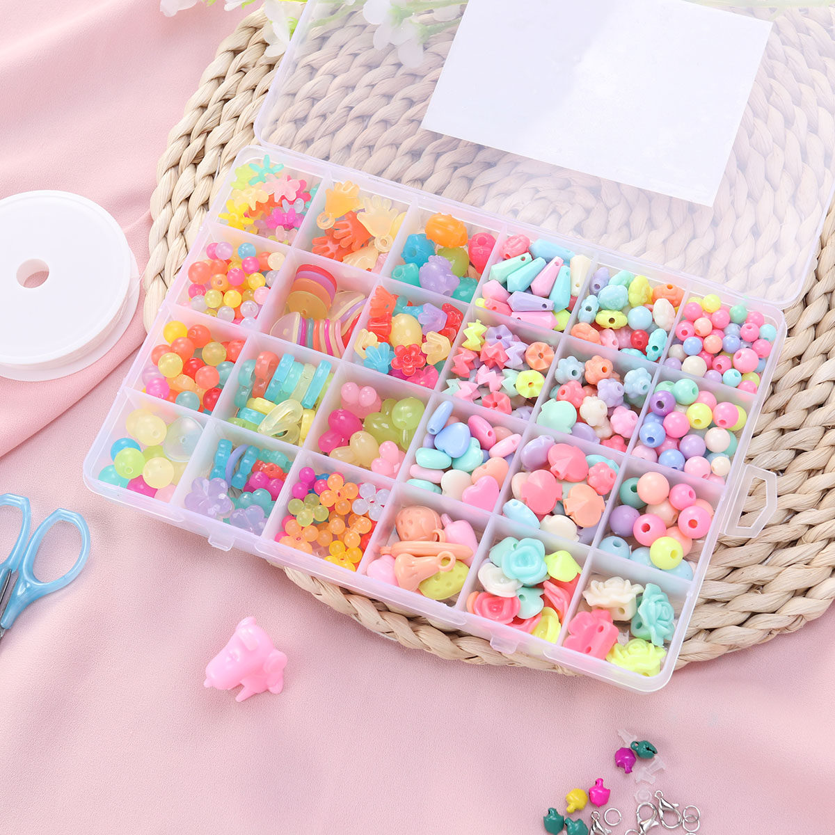 520Pcs DIY Beads Set for Jewel - Jewelry Making Kits For Kids review and price