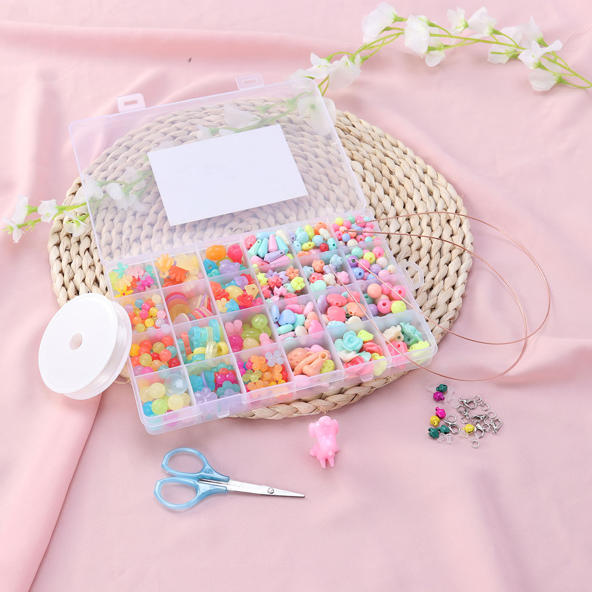 520Pcs DIY Beads Set for Jewel - Jewelry Making Kits For Kids review and price
