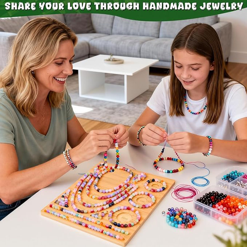 Bamboo Bead Board Bracelet Nec - Jewelry Making Table review and price