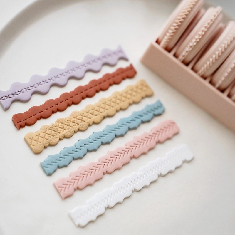 6pcs Polymer Clay Lace Texture - Jewelry Making Hand Tools review and price