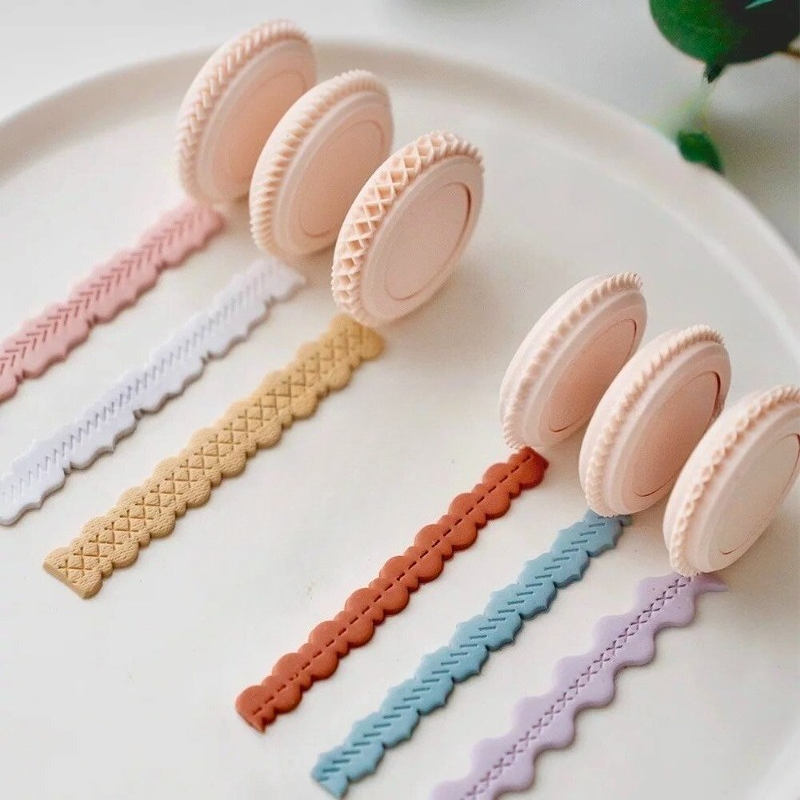 6pcs Polymer Clay Lace Texture - Jewelry Making Hand Tools review and price