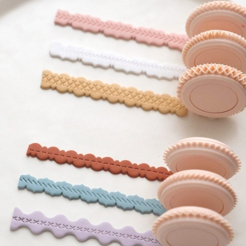 6pcs Polymer Clay Lace Texture - Jewelry Making Hand Tools review and price