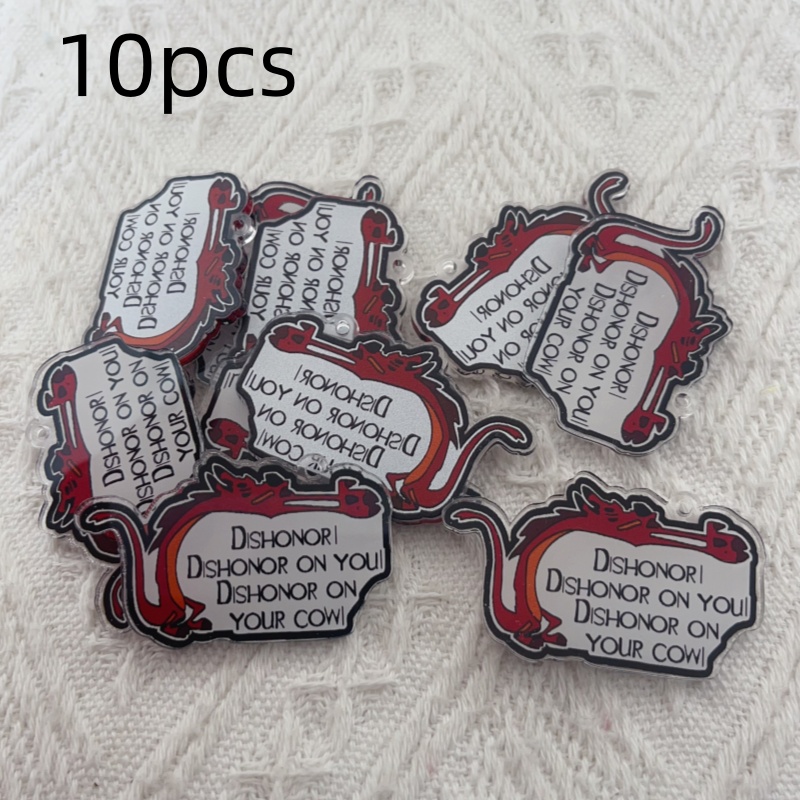 10pcs acrylic cartoon animal q - Jewelry Making Quotes review and price