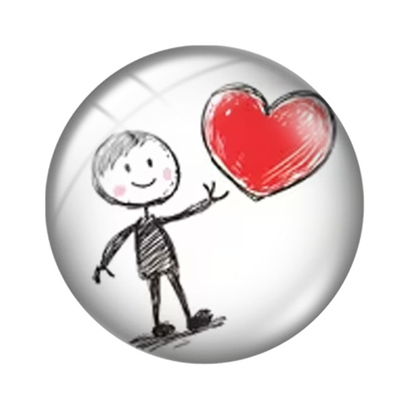 Pencil-Drawing Heart  10pcs 12 - Jewelry Making Drawing review and price