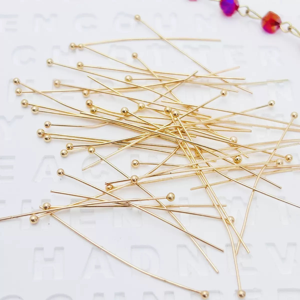 200pcs/lot 16 20 25 30 40 50mm - Jewelry Making Head Pins review and price