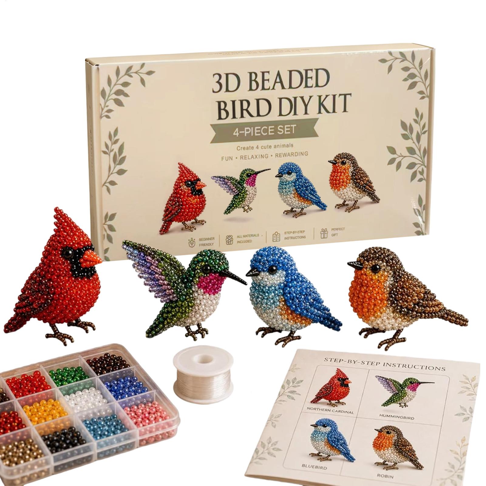 DIY 3D Beaded Animal Kit Handm - Jewelry Making Kits For Kids review and price