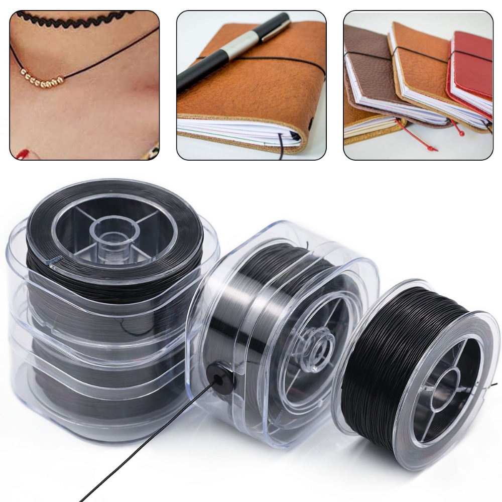 0.5-1mm Black Elastic Crystal  - Jewelry Making Beginners review and price