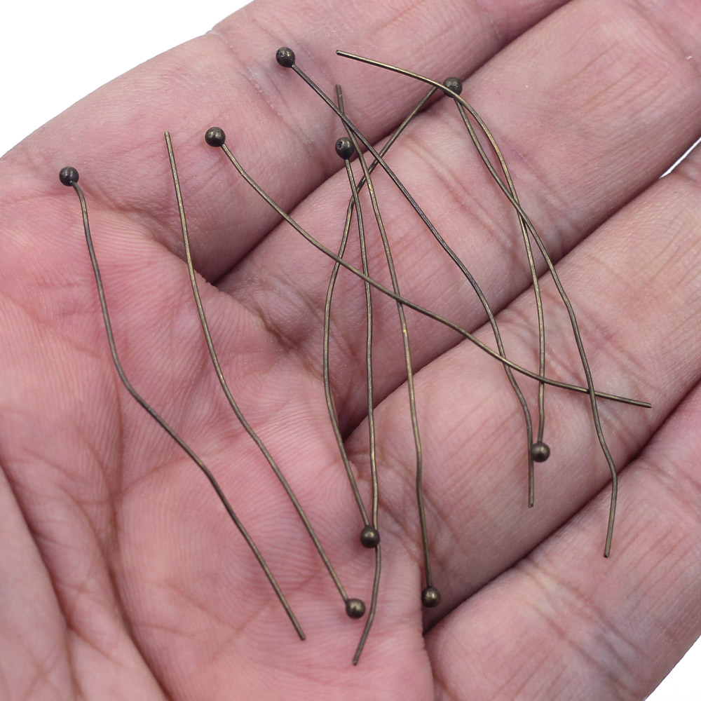 100Pcs Copper Ball Head Pins N - Jewelry Making Head Pins review and price