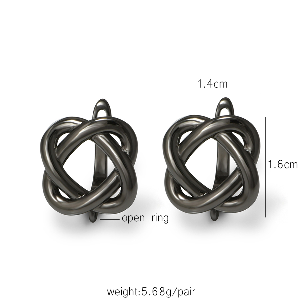 YANASI 1 Pair Gun Black  Brass - Jewelry Making Kit For Adults review and price