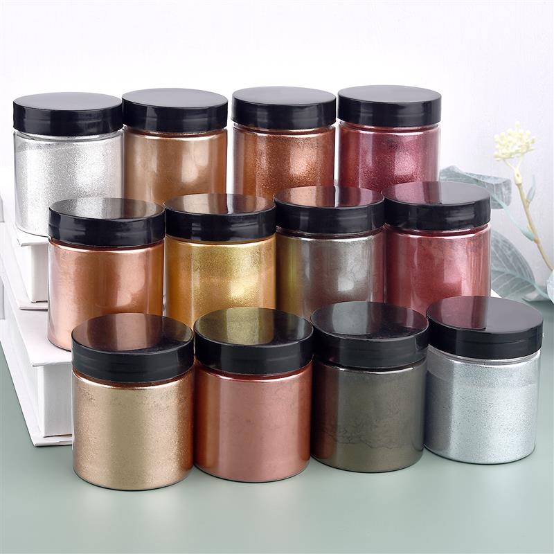 50g Shimmer Metallic Gold Silv - Jewelry Making Uv Resin Kit review and price
