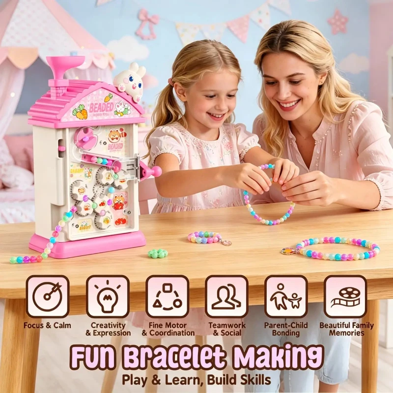 Kids Automatic Beading Machine - Jewelry Making Kits For Kids review and price
