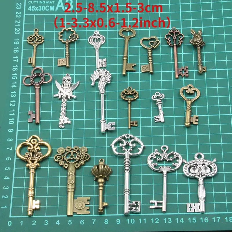 50g/pack Key Charms Bracelets  - Jewelry Making Business review and price