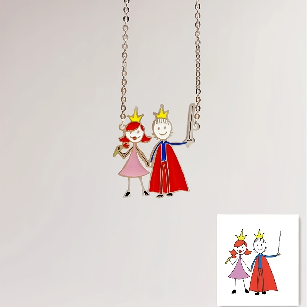 Custom Enamel Pendant Necklace - Jewelry Making Drawing review and price