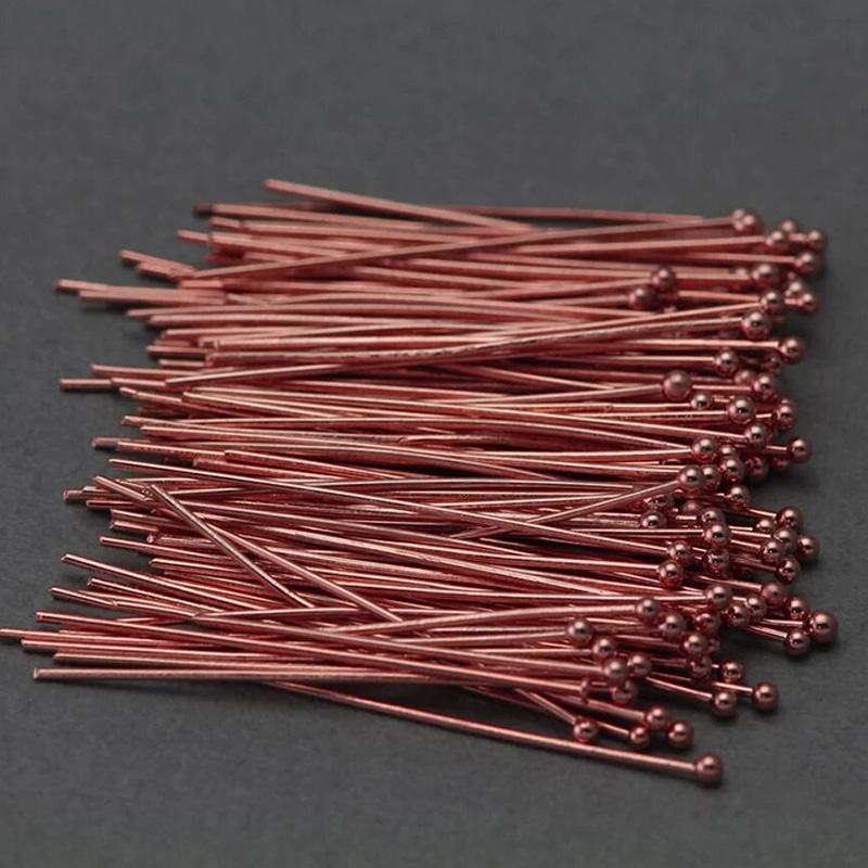 14K Rose Gold Filled Ball Head - Jewelry Making Head Pins review and price