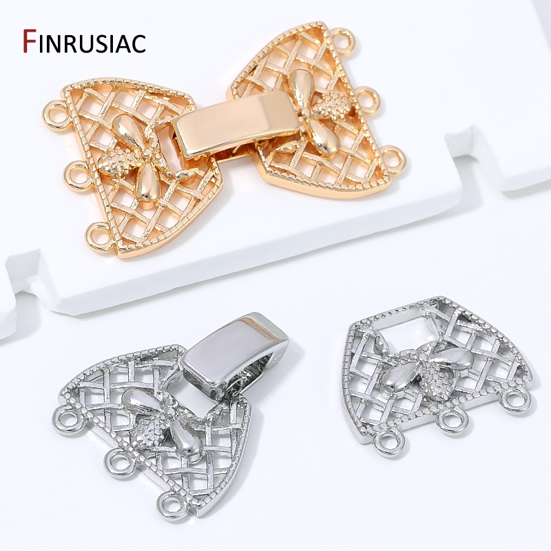 14K Gold Plated Brass 3-Row Pe - Jewelry Making Pins review and price